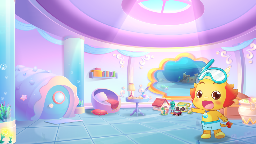 青少年元宇宙之小伴龙的海螺屋系列数字藏品首发数藏中国